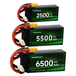แบตเตอรี่โดรนแบบโซลิดสเตทขายส่ง 5500mAh/9600mAh/11000mAh/22000mAh 3S-8S 15.8V/23.7V พร้อมรอบการใช้งาน 1000 รอบ แบตเตอรี่โดรน 8000mah-8S - Product Image 1