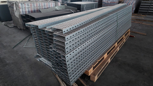 Support de câble en fer galvanisé à chaud, chemin de câbles perforé robuste en acier, usine chinoise - Product Image 5