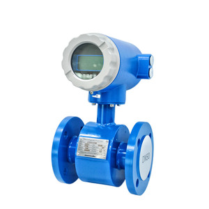Medidor de Flujo Electromagnético de Acero al Carbono DN50 OEM de Bajo Precio para Agua, Precisión +/-0.5%, Conexión por Brida, Garantía de 12 Meses - Product Image 1