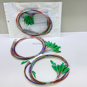 Cable de Fibra Óptica de Alta Calidad 1*16 Monomodo LC/APC G657A Mini Splitter Óptico PLC de Acero - Product Image 1