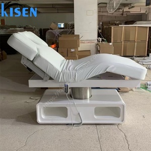 Kisen Modern Thai Style <b>Lash</b> Cosmetic <b>Bed</b> 3 Motors Electric Spa <b>Bed</b> Portable Light Commercial Furniture Massage <b>Table</b> - Product Image 1