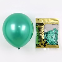 Groothandel op maat gemaakte ballonnen feestdecoratie ronde latex 2.8g metallic chroomkleur verdikte ballonnen
