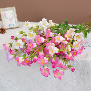 Fleurs artificielles en soie Greenway, lys de la vallée, fleurs de clochettes, branche unique, décoration de mariage et de maison - Product Image 1