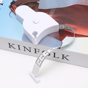 Một cú nhấp chuột kính thiên văn hình chữ y băng đo thân thiện với môi nhựa xử lý cm/inch eo đo lường cai trị may phụ kiện - Product Image 4