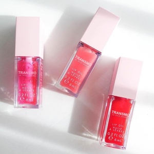 Tube de gloss à lèvres miniature personnalisé avec logo, tubes carrés pour huile à lèvres, tubes de gloss à lèvres de 10 ml avec gros pinceau, vente en gros - Product Image 1