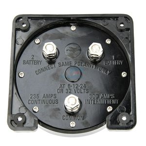 Interruptor de batería negro de 4 posiciones, selector de batería dual de 12-36V para uso en barcos, camiones, automóviles y marinos - Product Image 2