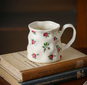 <b>UK</b> Style Aristocratic Romantic Elegant Rose Flower Afternoon <b>Tea</b> Cup <b>Set</b> Ceramic Bone China Cups Saucers Eco-Friendly BPA Free - Product Image 5