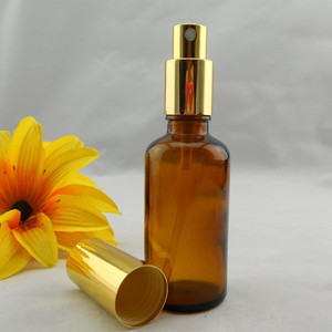 Flacon d'huile essentielle en verre, bouteille avec atomiseur en Spray Aluminium, bleu, orange, vert, de 15ml, 30ml, 50ml, 100ml - Product Image 3