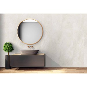 Pannello Murale SPC Selene Bianco Minimalista Contemporaneo Impermeabile con Sistema a Incastro 2600x465x5mm per Bagno, Cucina, Casa e Soggiorno - Product Image 2
