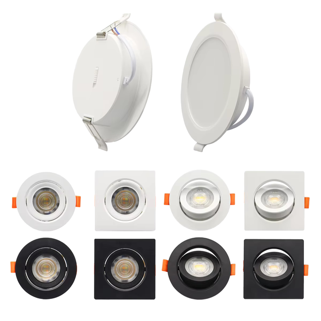 LED Downlight for Home Office 3W AC220-240V 120 Degree Recessed Ceiling Spotlight IP20 Modern Design