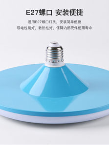 30W LED UFO <b>Light</b> Bulb IP65 Rated USB Charging Camping Lamp with Hook for Hanging Dimmable for Outdoor Night Market Stall - Product Image 1