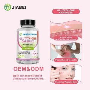 Capsule di GLUTATIONE OEM, Integratore Sbiancante Anti-Età per la Salute dell'Intestino, Vitamine all'Ingrosso per Adulti, Collagene - Product Image 2