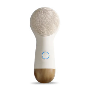 Cepillo de Limpieza Facial Eléctrico Recargable de Silicona con Tecnología Ultrasónica, con Tipos de Enchufe para EE. UU./Reino Unido - Product Image 1