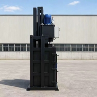 Presse à balles hydraulique verticale multifonctionnelle pour le compactage des déchets, des métaux fins et le recyclage des vieux vêtements