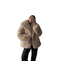 Veste Courte Tendance en Fausse Fourrure pour Femme – Manteau d'Hiver en Fausse Fourrure de Vison pour Dames – Vente en Gros de Manteaux Tendance en Fausse Fourrure pour Femme