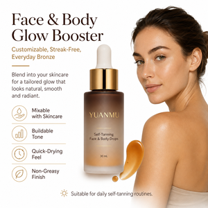 Accélérateur de bronzage naturel longue durée sans cruauté animale pour le visage et le corps – Gouttes autobronzantes - Product Image 4