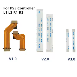 Cable Flexible para Botones L1 L2 R1 R2 Izquierdo y Derecho de <span class=keywords><strong>PS5</strong></span>, Cable de Repuesto para Joystick de <span class=keywords><strong>PS5</strong></span>, Piezas de Reparación V1.0 V2.0 V3.0 - Product Image 5