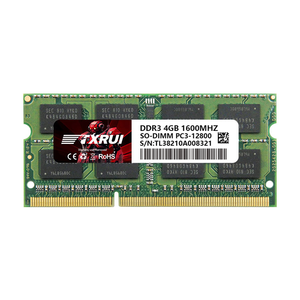 Mémoire RAM pour ordinateur portable TXBUI DDR3 4 Go 1600 MHz ECC double canal - Usine de Shenzhen en stock - Product Image 1