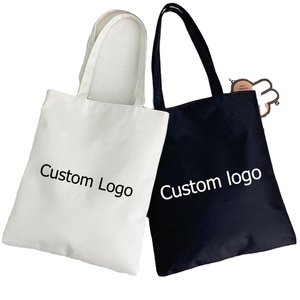 Sac fourre-tout en toile de coton biodégradable, style simple, sac fourre-tout de haute qualité pour un usage quotidien - Product Image 1