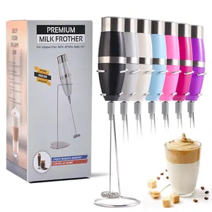automatic drinks milk frother foamer maker professional latte milk frother heater electric milk steamer with stand drink mixer