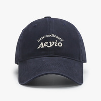 Gorra de Béisbol Personalizada al por Mayor, Gorra Ajustable de Primavera y Verano, 6 Paneles de Algodón, Estilo Vintage
