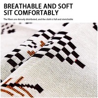 Jeté pour canapé et lit, en coton tissé, style sud-ouest, jetés Navajo, tapisserie, couverture pour salon, chaise, canapé, décoratif