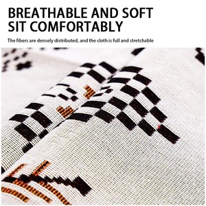 Selimut lempar untuk Sofa tempat tidur katun WovenSouthwestern Navajo sampul permadani lempar untuk dekorasi Sofa kursi ruang tamu - Product Image 3