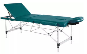 Cama de pestañas personalizada Camillas Para Masajes Portatil Mesas de masaje portátiles ligeras plegables de <span class=keywords><strong>3</strong></span> secciones - Product Image 3