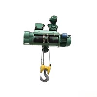 Palans de levage électriques en métal neufs, capacité de 10 tonnes, modèle MD, double vitesse, câble métallique, télécommande