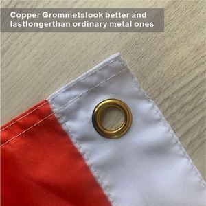 Drapeau du Kurdistan en polyester pour l'extérieur, imprimé numériquement, sur mesure, durable, style suspendu, pour mât de drapeau en aluminium, vente en gros - Product Image 3