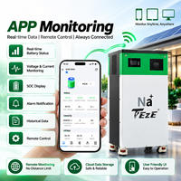 Système de stockage d'énergie (ESS) tout-en-un au sodium-ion 9 kWh 45 V 200 Ah, onduleur 5 kW, équilibrage actif + fonction Wi-Fi, prend en charge 6 unités en parallèle, surveillance par application