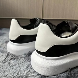 Chaussures de créateur de luxe haut de gamme, baskets tendance, lacets, rétro personnalisées, originales McQueenes, cuir véritable, chaussures de course pour homme, PHYLON - Product Image 4