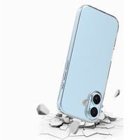 Coque de téléphone transparente souple de qualité fiable 1,5 mm pour iPhone 18 17 16 15 14 13 12 11, coque arrière antichoc pour mobile