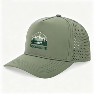 Gorra de Béisbol de 5 Paneles con Logotipo Personalizado para Hombre, Deportiva, Algodón Suave, Bordado, Dos Tonos, Gorras de Golf al Por Mayor - Product Image 3