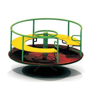 Équipement de jouets de jeu éducatifs à prix d'usine manèges petit carrousel jardin aire de jeux pour enfants Game <span class=keywords><strong>Center</strong></span> Merry Go Round - Product Image 2