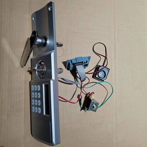 LCD Màn hình hiển thị lớn chống cháy an toàn khóa tiền kinh doanh kim loại an toàn hộp với mã khóa và Đôi Phím - Product Image 4