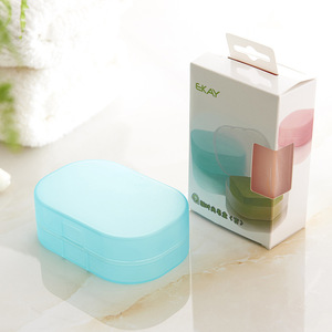 <b>Soap</b> Dish Rectangular PP With Lid 7103.5cm For Bathroom <b>Soap</b> Storage - Product Image 3