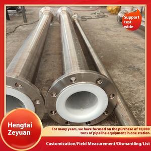 Tuyau de soudage galvanisé à paroi épaisse, résistant à la corrosion, doublé de caoutchouc, norme ASTM, pour pipelines de forage pétrolier - Product Image 5