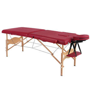 2 tables <span class=keywords><strong>de</strong></span> <span class=keywords><strong>massage</strong></span> portables Offre Spéciale tables <span class=keywords><strong>de</strong></span> <span class=keywords><strong>massage</strong></span> pliantes en bois à deux sections réglables - Product Image 3