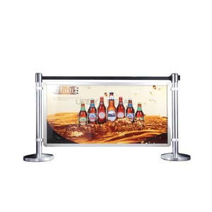 Outdoor <span class=keywords><strong>Cafe</strong></span> Barrier Banner Sicherheit für Kaffee Wein Getränk Lobby - Product Image 1