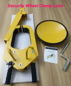GAT-L3 pince de <span class=keywords><strong>roue</strong></span> de sécurité à clé robuste pour voitures caravanes remorques - Product Image 4