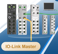 Module maître IO-Link pour la soudure robotisée dans l'industrie automobile avec protocole EtherNet/IP 8 ports IP67