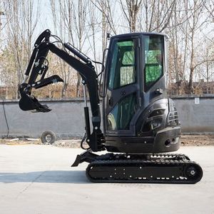 รถขุดขนาดเล็ก ได้รับการรับรองมาตรฐาน CE EU5 ขนาด 2 ตัน สำหรับเครื่องยนต์ Kubota เครื่องขุดขนาดเล็กสำหรับใช้ในบ้าน ฟาร์ม รถตักดิน ขนาด 1-2.5 ตัน ได้มาตรฐาน EPA พร้อมมอเตอร์ เกียร์ และ PLC - Product Image 4