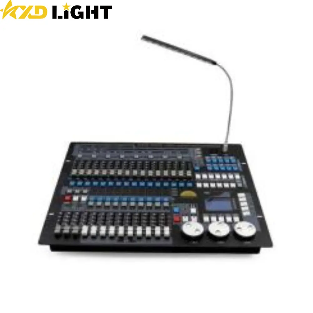 Thiết Bị Chiếu Sáng Sân Khấu Bảng Điều Khiển Disco DJ DMX512 Bộ Điều Khiển Mờ Ngọc Trai Mini 1024 DMX