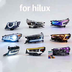 Kit de Conversión de Carrocería Facelift para HILUX 16-20, Actualización a Estilo RC GR 21, Parachoques Delantero, Rejilla de Entrada de Aire, Faro, Guardabarros - Product Image 4