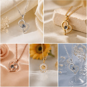 Set <span class=keywords><strong>Regalo</strong></span> Rosa 2026 di Tendenza: Scatola con Rosa di Sapone e Collana con Ciondolo a Cuore, <span class=keywords><strong>Regalo</strong></span> Romantico <span class=keywords><strong>per</strong></span> <span class=keywords><strong>Lei</strong></span>, San Valentino - Product Image 4