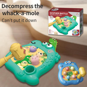 Mô Hình Khủng Long Nhựa Cha-Con Tương Tác Whack-Một Nốt Ruồi Giáo Dục Đồ Chơi Cho 2 Để <span class=keywords><strong>4</strong></span> Tuổi Phim Hoạt Hình Hội Đồng Quản Trị Trò Chơi - Product Image 6