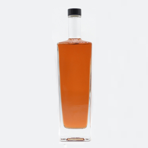 700ml 750ml rhum vodka <span class=keywords><strong>whisky</strong></span> tequila bouteille en verre grossiste avec du liège - Product Image 4