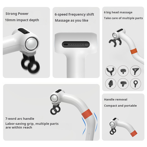 マッサージャーマッサージガン<span class=keywords><strong>2025</strong></span>新しいデザインコードレス振動ハンマーなだめるような筋肉用 - Product Image 6