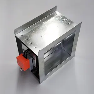 Electric Air Duct Damper hvac volume controle amortecedor motorizado Flange conexão xiamen